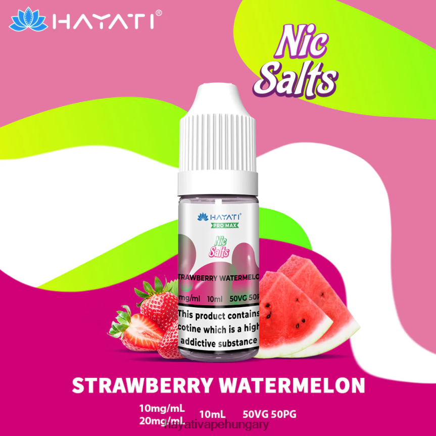 Hayati Pro Max nikkel-sók epres görögdinnye P2LLJ4254 - Hayati Vape Flavours