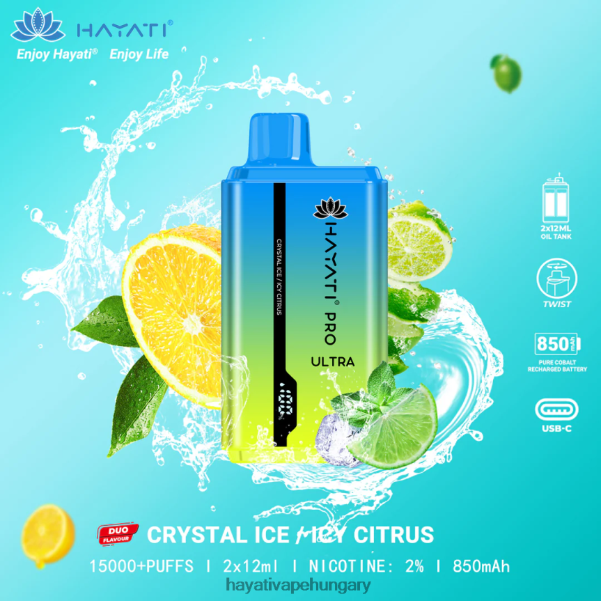 kristály jég/jeges citrus