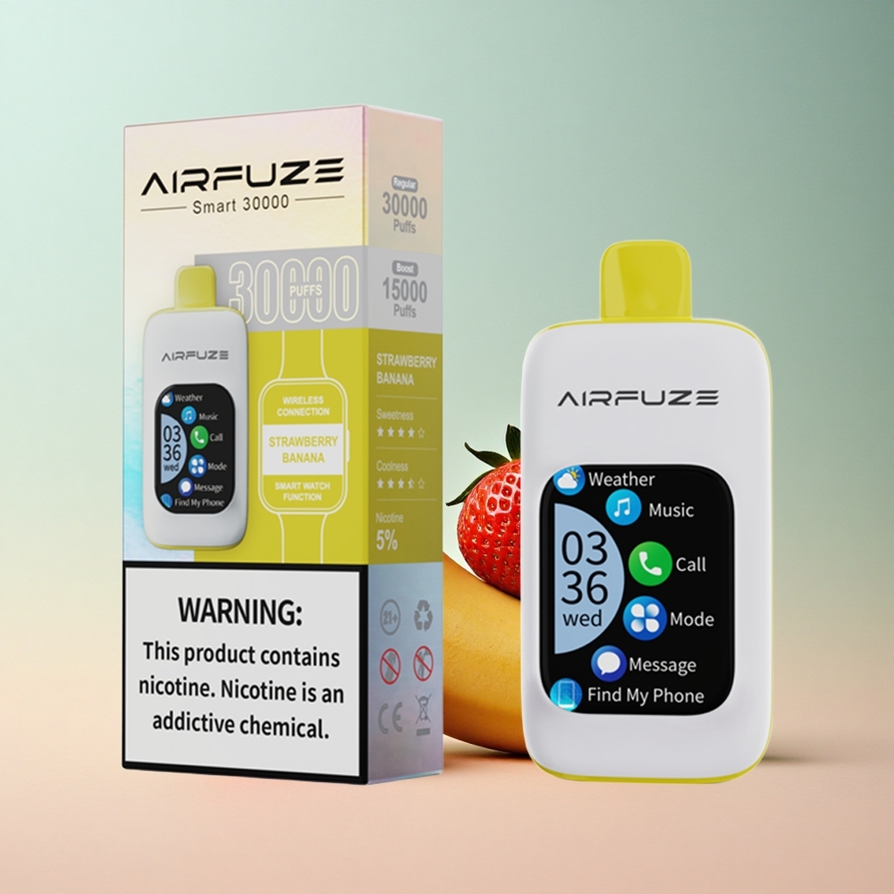 AirFuze Smart 30000 Eper Banán Okos 900mAh 5% Nikotin