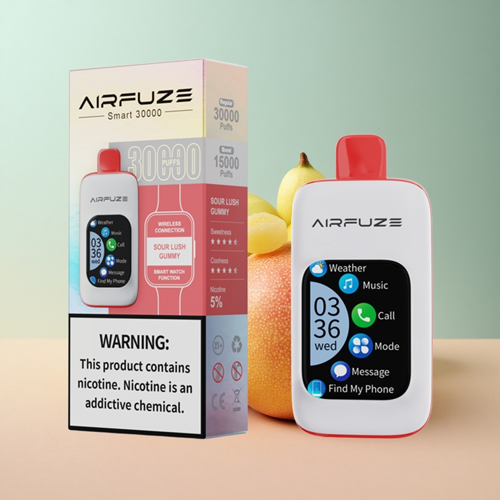AirFuze Smart 30000 Savanyú Lush Gummy 5% nikotin 900mAh
