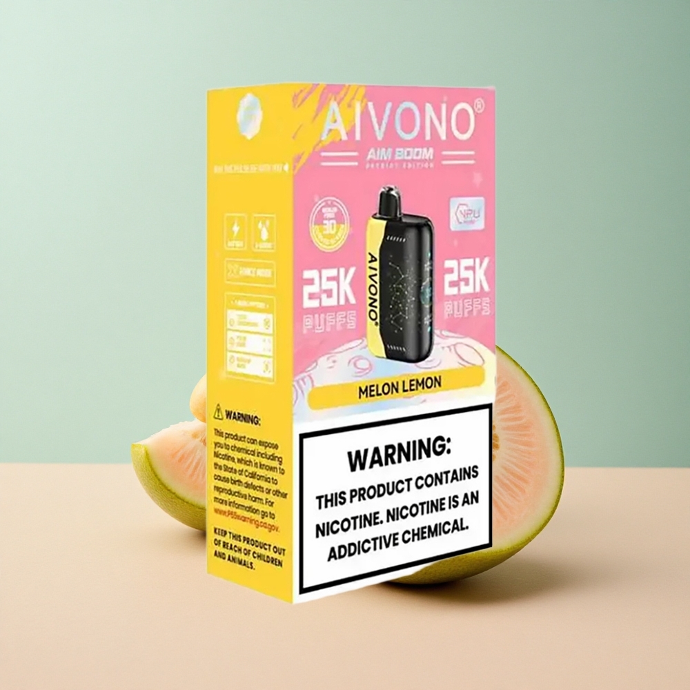 Aivono Aim Boom 25000 Dínom Citrom 650mAh 0% nikotin