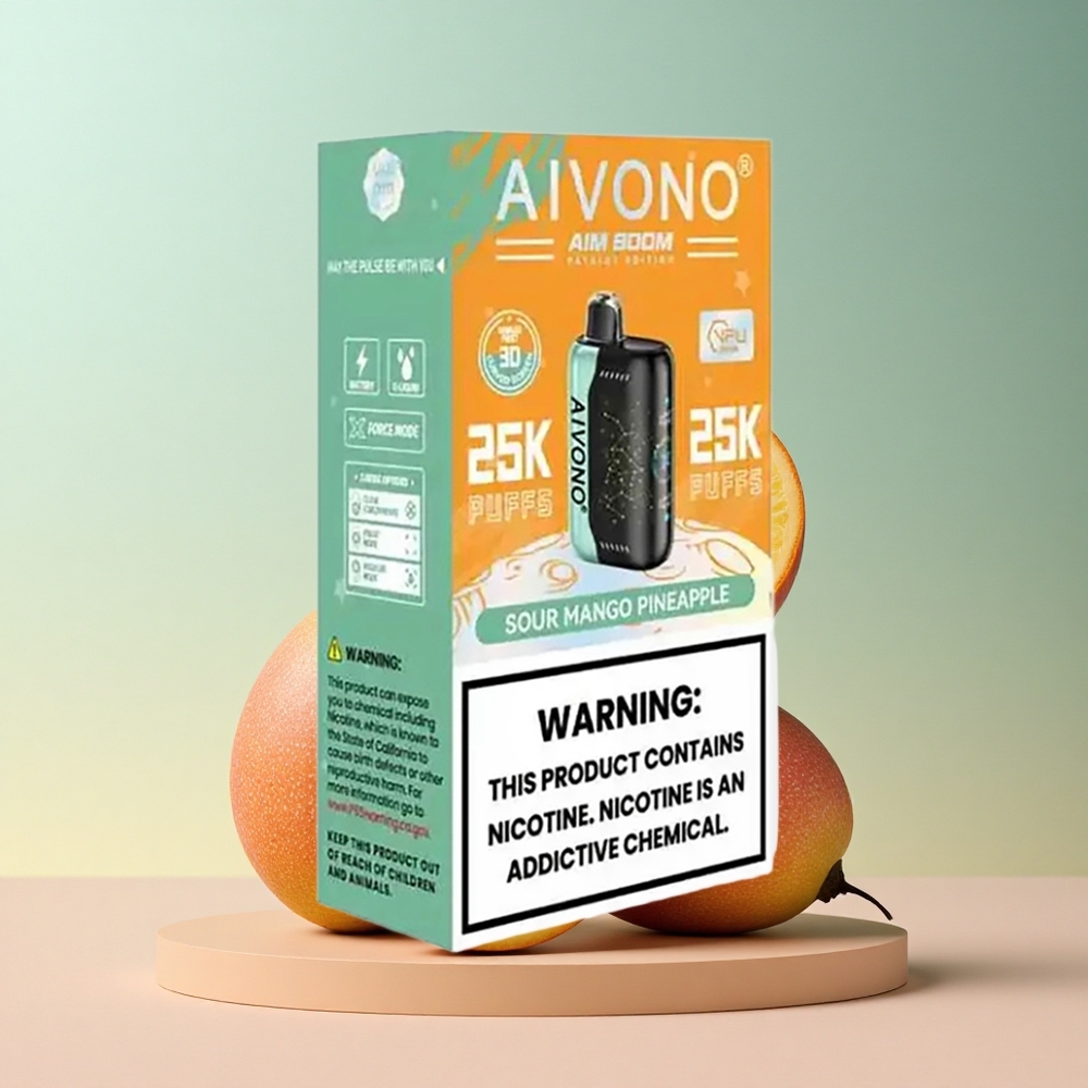 Aivono Aim Boom 25000 Savanyú Mango Ananász 650mAh
