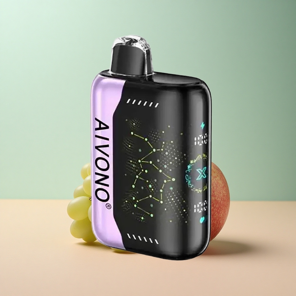 Aivono Aim Boom 25000 Zöld Alma Szőlő 650mAh 0% nikotin