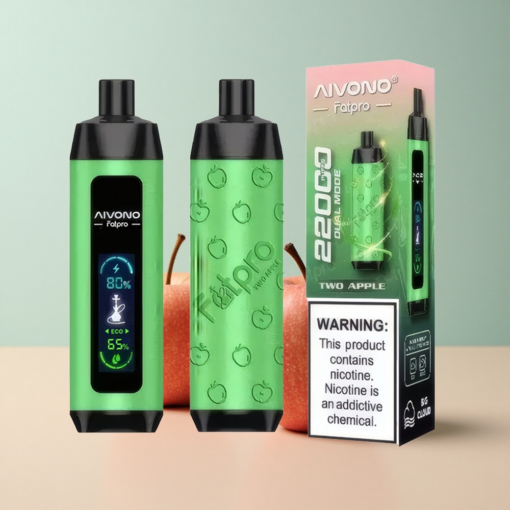 Aivono Aim Fatpro 22000 Két Alma 5% Nikotin 600mAh 28ml