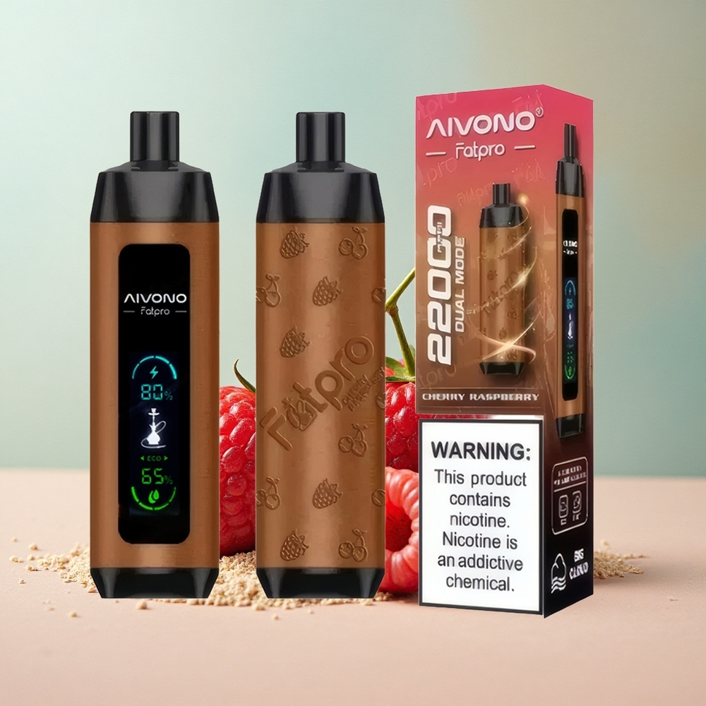 Aivono Aim Fatpro 22000 Meggy Málna 28ml 600mAh