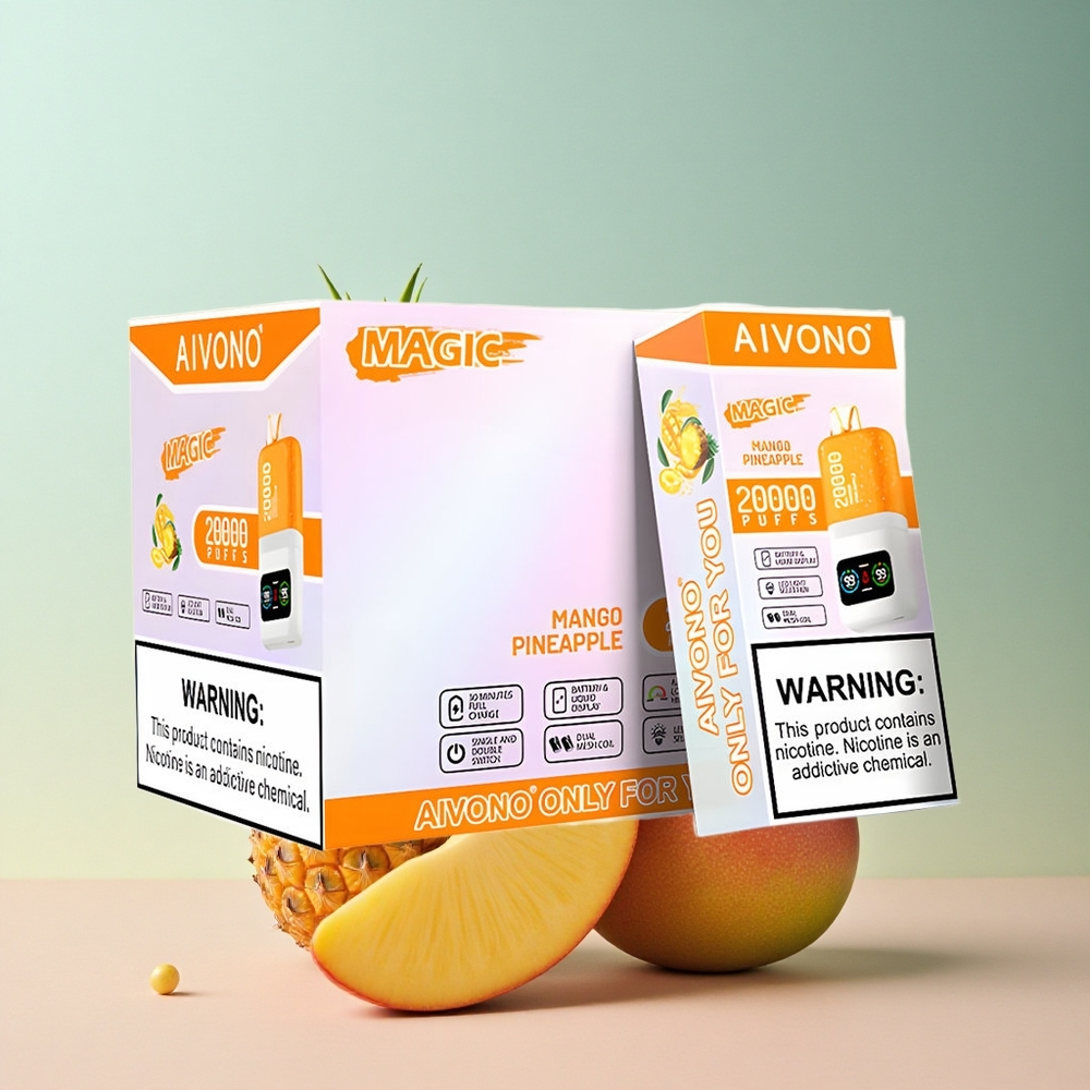 Aivono Aim Magic 20000 Ananászos Mango 5% nikotin 600mAh