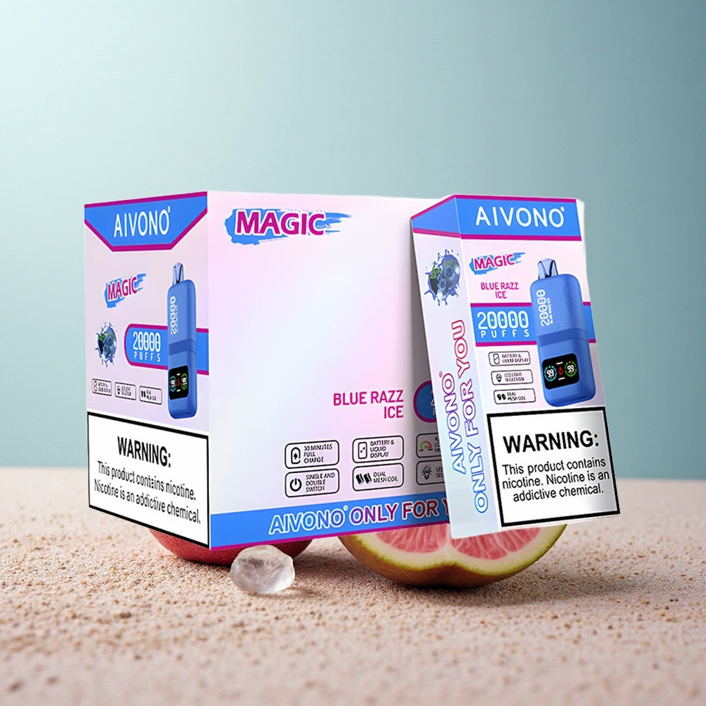 Aivono Aim Magic 20000 Kék Málna Jég 600mAh Dual Mesh