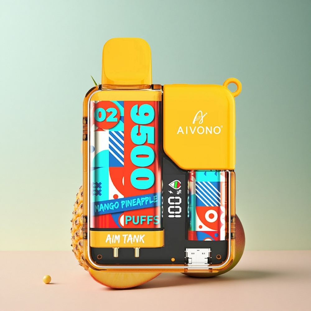 Aivono Aim Tank 9500 Mangó Ananász 650mAh 1.2ohm Hálótekercs