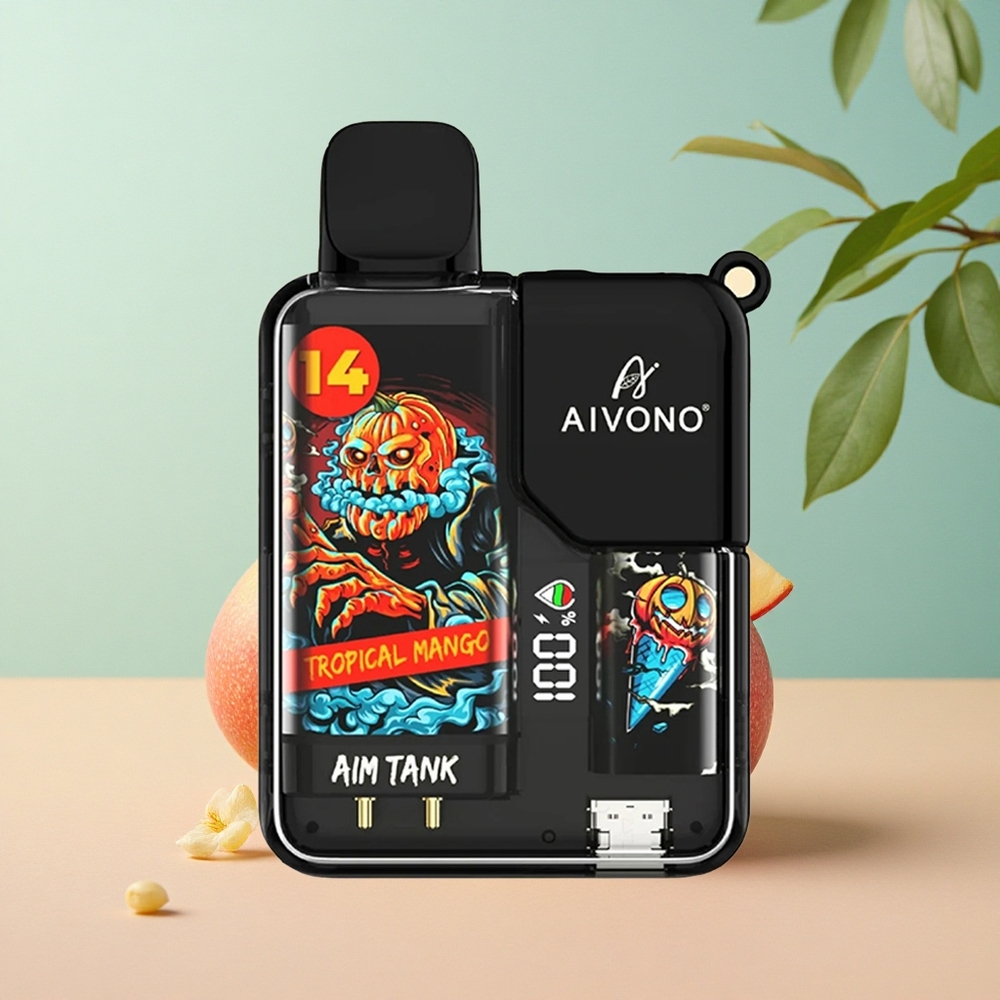 Aivono Aim Tank 9500 Trópusi Mango 650mAh 5% Nikotin