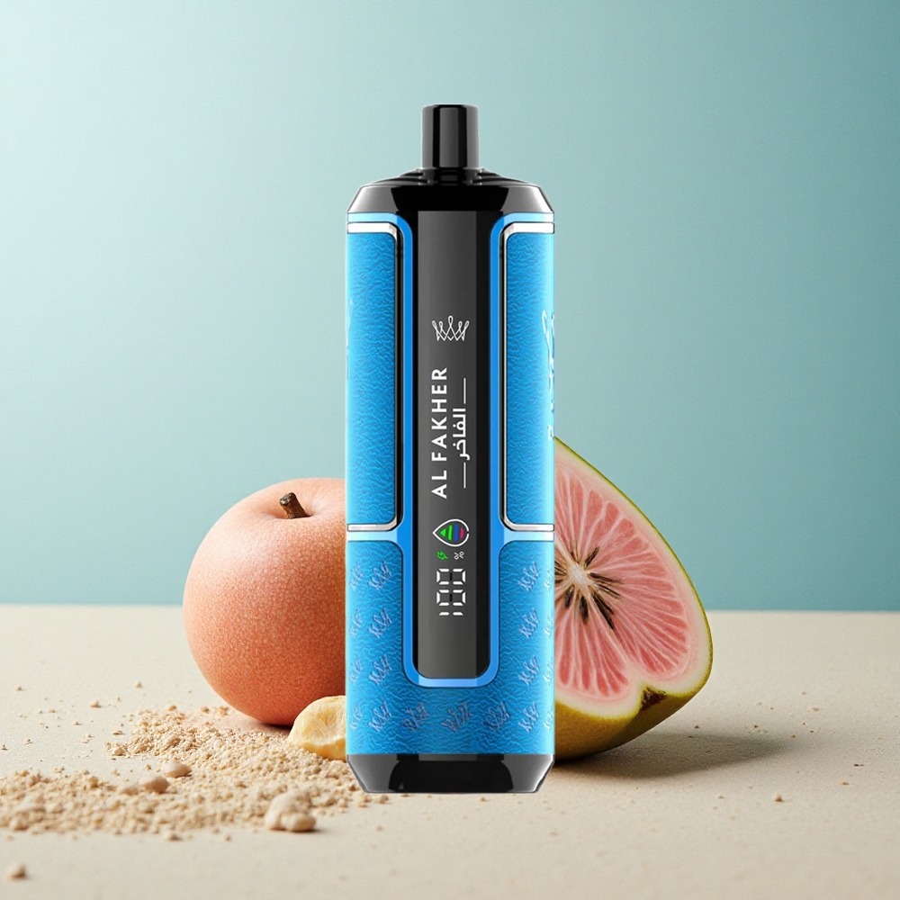 Al Fakher Crown Bar 15K Hypermax Kék Óceán 600mAh Típus-C Port 22ml