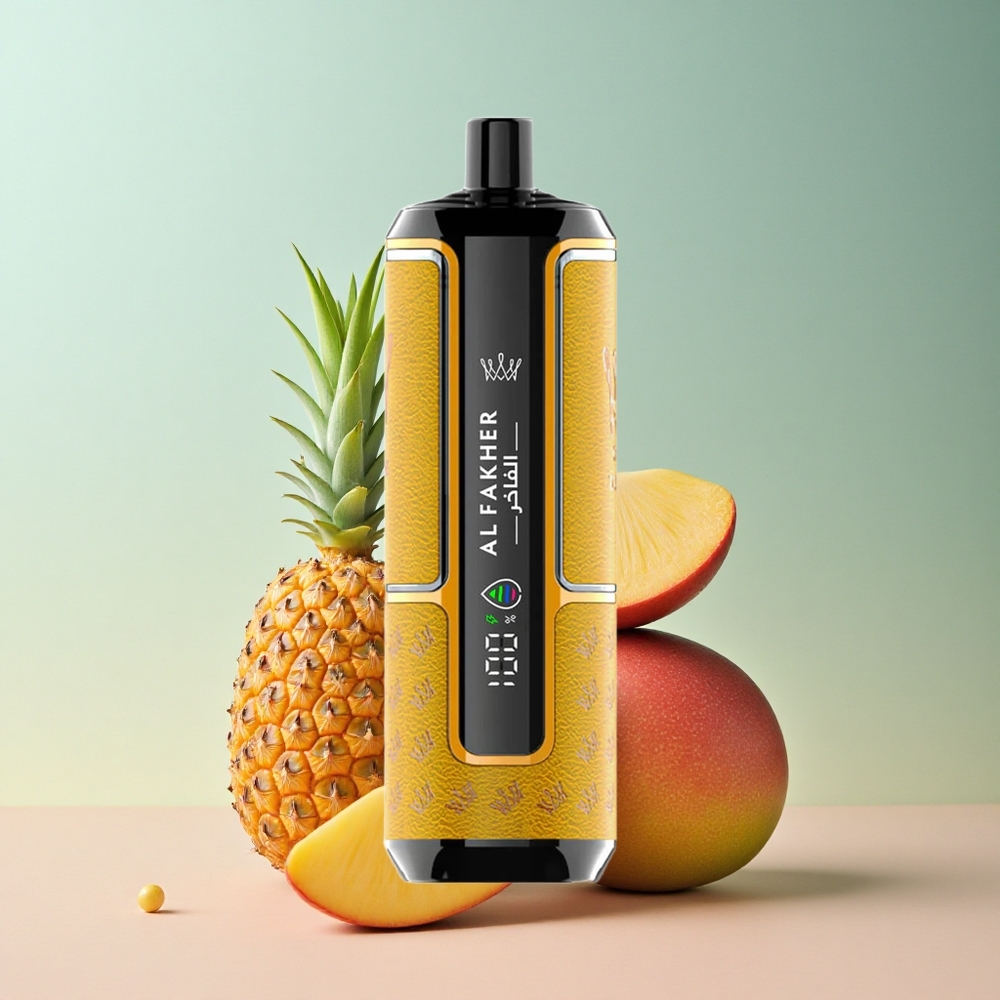 Al Fakher Crown Bar 15K Hypermax Mangó Ananász 600mAh Típus-C Port