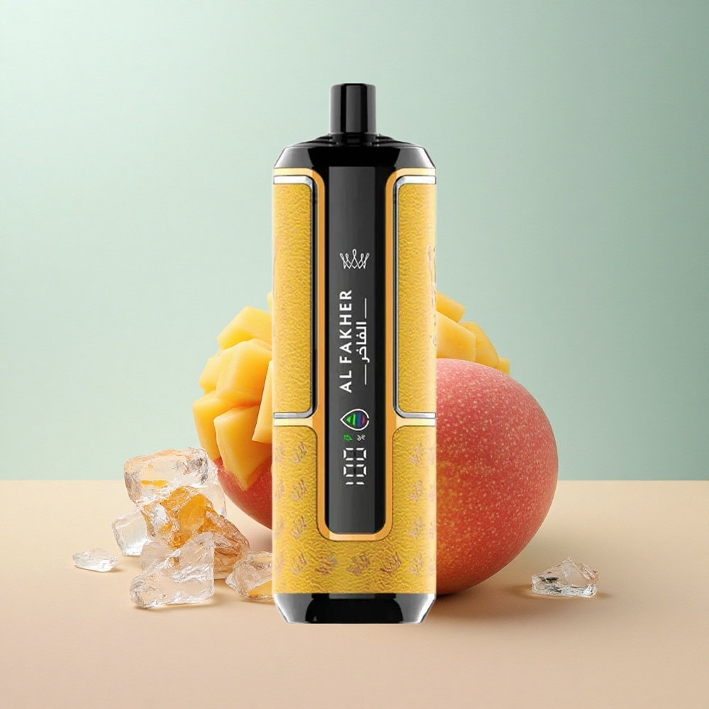 Al Fakher Crown Bar 15K Hypermax Mangó Jég 600mAh Típus-C Port