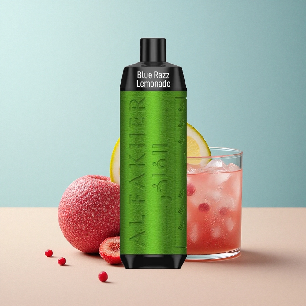 Al Fakher Crown Bar 8000 Crystal Kék Málna Limonádé 600mAh 18ml Nikotin